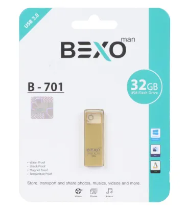 تصویر  فلش مموری بکسو مدل B-701 USB 3.0 ظرفیت 32 گیگابایت