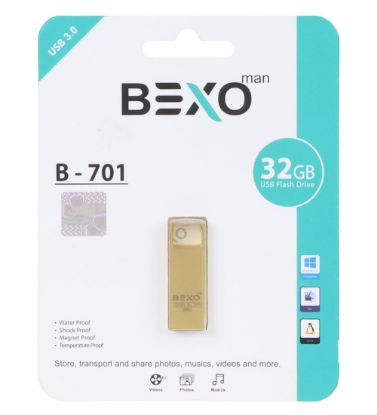 تصویر  فلش مموری بکسو مدل B-701 USB 3.0 ظرفیت 32 گیگابایت