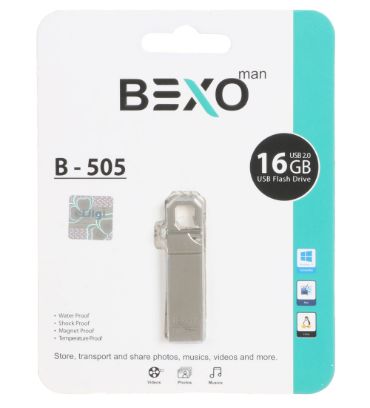 فلش مموری بکسو مدل B-505 USB 2.0 ظرفیت 16 گیگابایت