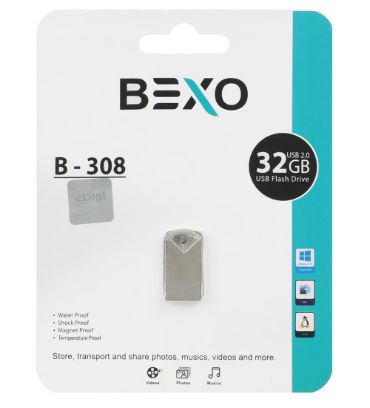 فلش مموری بکسو مدل B-308 USB 2.0 ظرفیت 32 گیگابایت