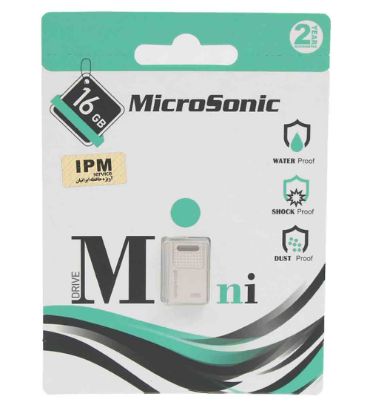 فلش مموری میکرو سونیک مدل Mini USB 2.0 ظرفیت 16 گیگابایت