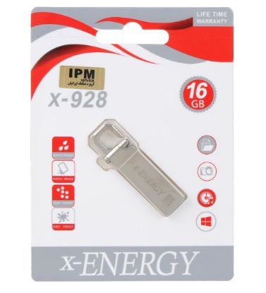تصویر  فلش مموری ایکس انرژی مدل X-928 USB 2.0 ظرفیت 16 گیگابایت