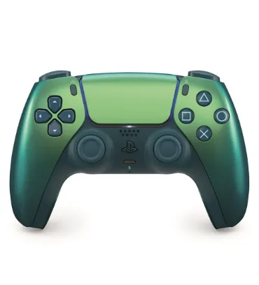 تصویر دسته PS5 مدل DualSense Chroma Teal سبز