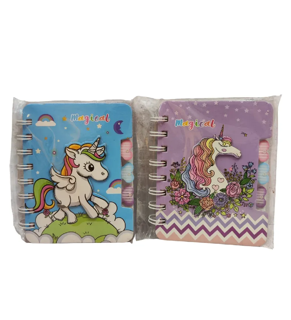 تصویر  دفترچه یونیکورن فانتزی