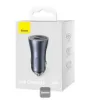 تصویر  شارژر فندکی باسئوس مدل Golden Contactor Pro Dual Fast Charger C+C توان 40 وات