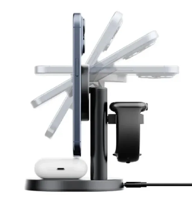 تصویر  شارژر وایرلس سه کاره بودی 20 وات مدل WL4900B