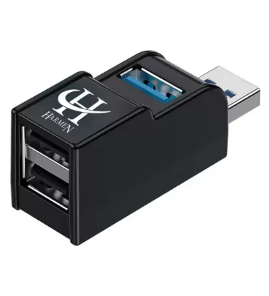 تصویر  هاب 3 پورت USB 3.0 هارمن مدل HR-PRO3