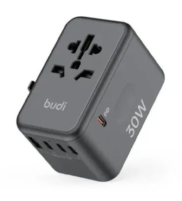 تصویر  شارژر دیواری بودی 30 وات مدل AC355B30 با خروجی USB و USB-C