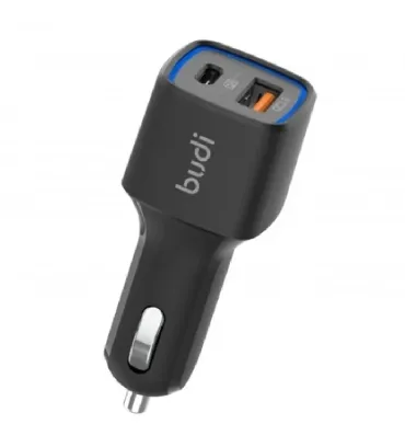 شارژر فندکی بودی مدل CC065TB38 توان 20 وات با خروجی USB و USB-C