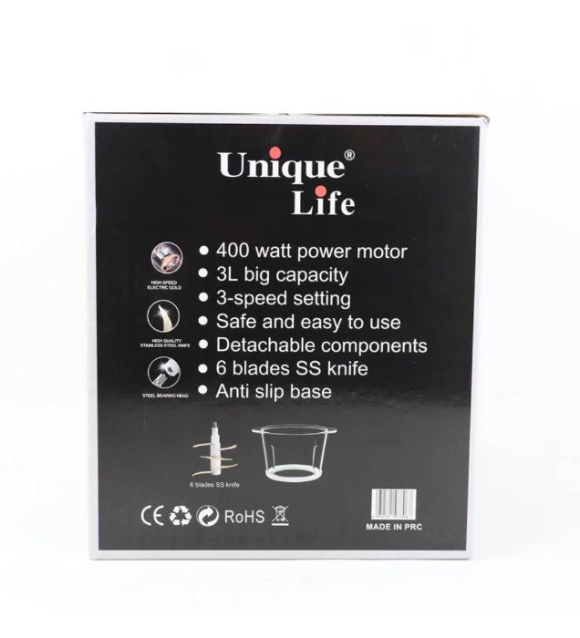 تصویر  خردکن یونیک لایف مدل UL-90286