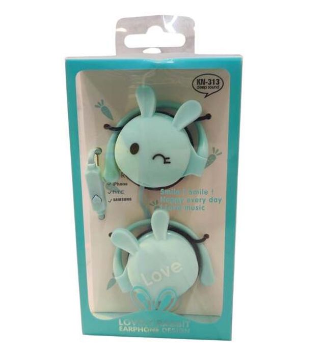 تصویر  هندزفری سیمی فانتزی طرح حیوانات - طرح 2