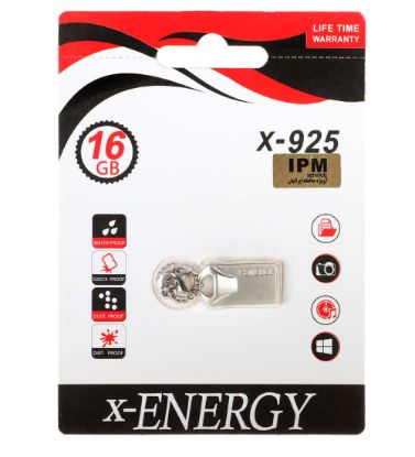 تصویر  فلش مموری ایکس انرژی مدل X-925 USB 2.0 ظرفیت 16 گیگابایت