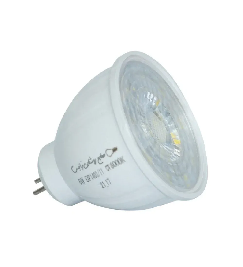 تصویر  لامپ هالوژنی 7 وات زانیس مدل لنزی MR16 پایه سوزنی