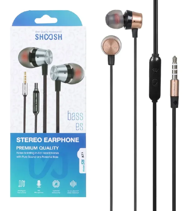 تصویر  هندزفری سیمی شوش مدل SH-A21