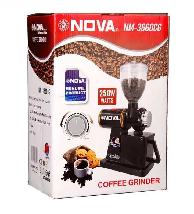تصویر  آسیاب قهوه نوا مدل Nm-3660CG