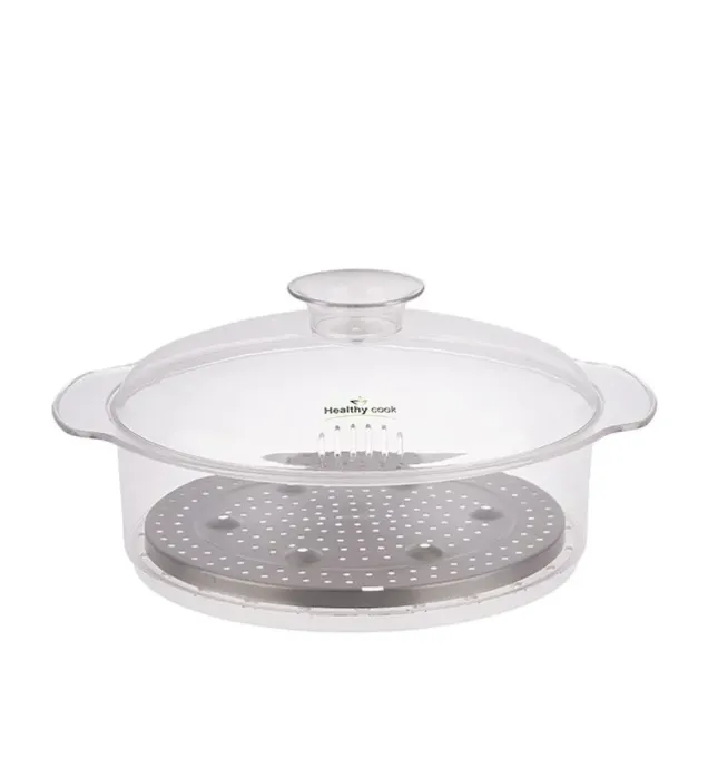 تصویر  بخارپز پارس خزر مدل Digi Steel