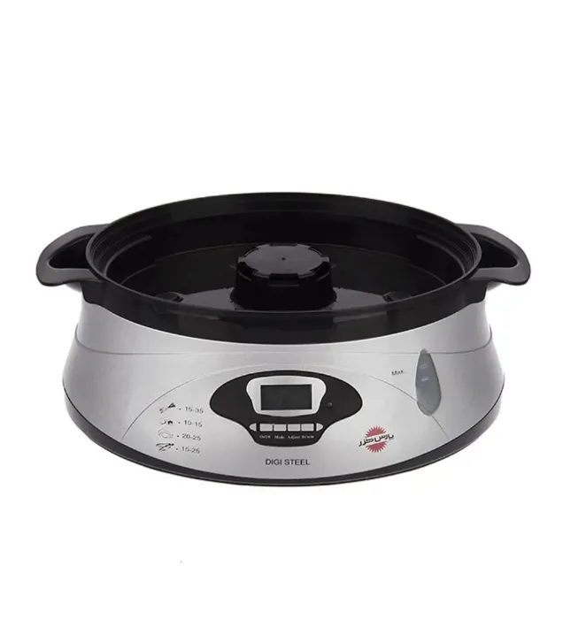 تصویر  بخارپز پارس خزر مدل Digi Steel