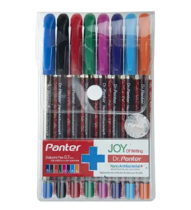 تصویر  خودکار پنتر مدل نانو آنتی‌ باکتریال کد DP-105 بسته 8 عددی