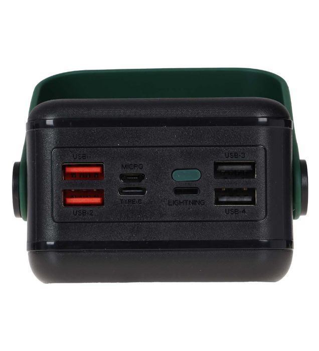 تصویر  پاوربانک گرین لاین مدل GNSLRPB50KBK ظرفیت 50000 میلی آمپر ساعت