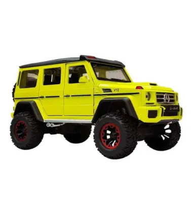 تصویر  ماشین اسباب بازی مدل مرسدس بنز G500 دودزا فلزی