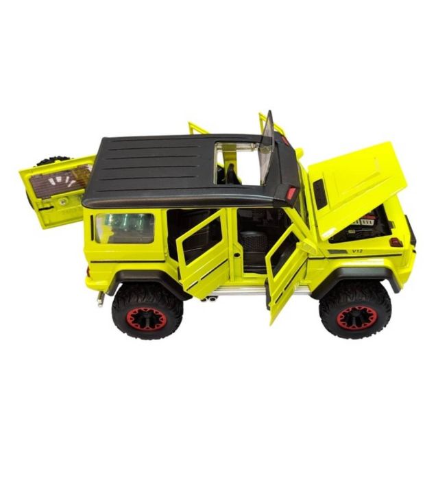 تصویر  ماشین اسباب بازی مدل مرسدس بنز G500 دودزا فلزی