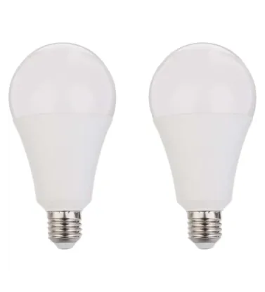 تصویر  لامپ ال ای دی 3 وات مدل حبابی پایه E27 بسته 2 عددی