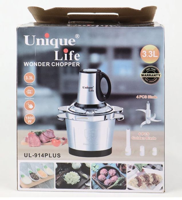 تصویر  خردکن یونیک لایف مدل UL-914PLUS