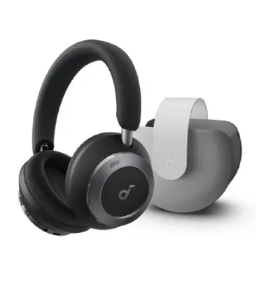 تصویر  هدفون بلوتوثی انکر مدل Soundcore Space One Pro A3062 به همراه کیف هدفون