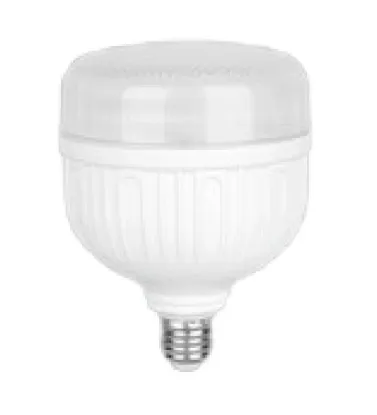 تصویر  لامپ ال ای دی 40 وات پارس شعاع توس مدل استوانه‌ای شفاف پایه E27