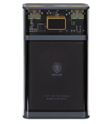 پاوربانک گرین لاین مدل GNSFTP20MAHPB 22.5W ظرفیت 20000 میلی آمپر ساعت
