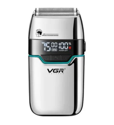 تصویر  ماشین اصلاح سر و صورت شارژی وی جی آر مدل V-350