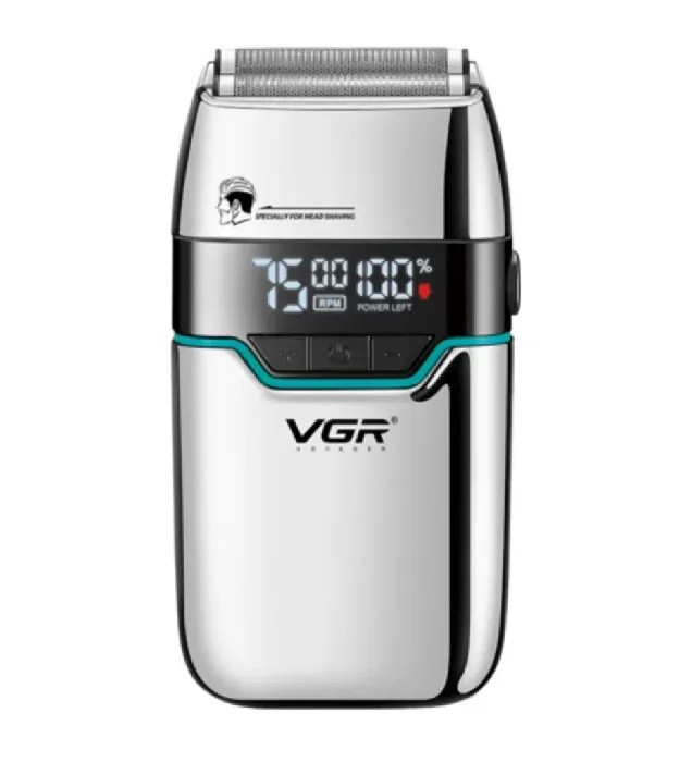 تصویر  ماشین اصلاح سر و صورت شارژی وی جی آر مدل V-350