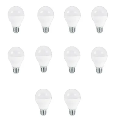 تصویر  لامپ ال ای دی 12 وات پارس شعاع توس مدل حبابی پایه E27 بسته 10 عددی