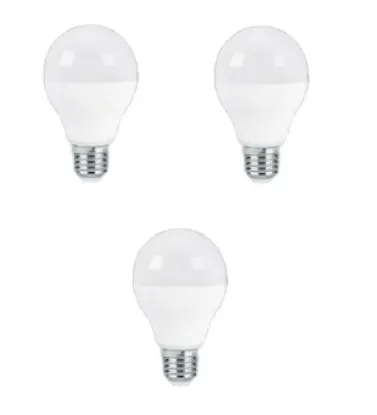 تصویر  لامپ ال ای دی 15 وات پارس شعاع توس مدل حبابی پایه E27 بسته 3 عددی