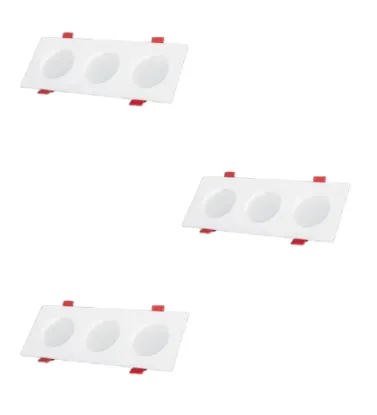 تصویر  لامپ ال ای دی 3x5 وات پارس شعاع توس مدل سولاریس بسته 3 عددی