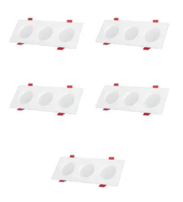 تصویر  لامپ ال ای دی 3x5 وات پارس شعاع توس مدل سولاریس بسته 5 عددی