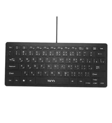 تصویر کیبورد با سیم تسکو مدل TK 8044