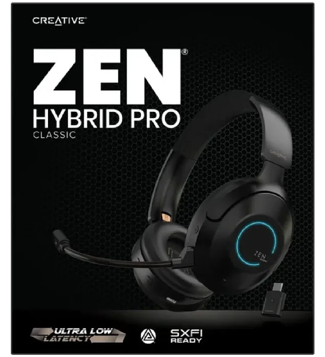 تصویر  هدفون بلوتوثی کریتیو مدل Zen Hybrid Pro Classic