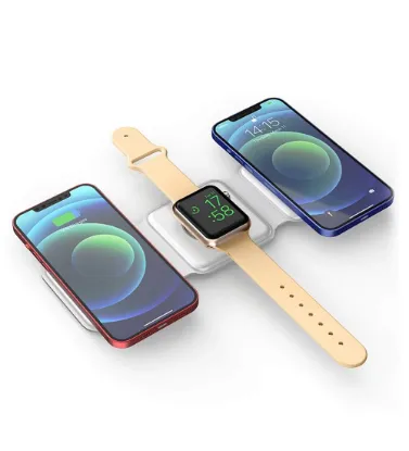 تصویر  شارژر وایرلس سه کاره ویوو مدل M6