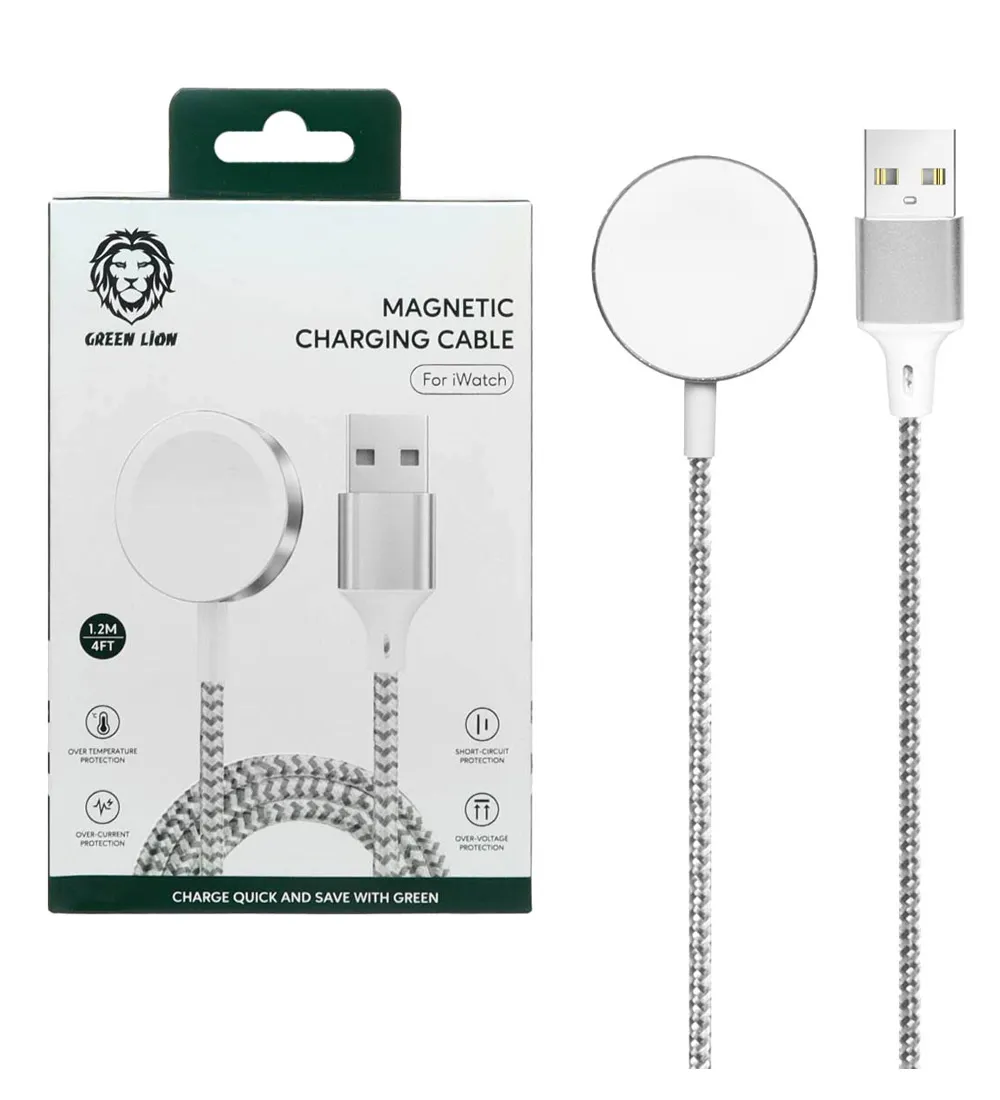 تصویر  شارژر وایرلس ساعت هوشمند گرین لاین مدل GNMCCISL