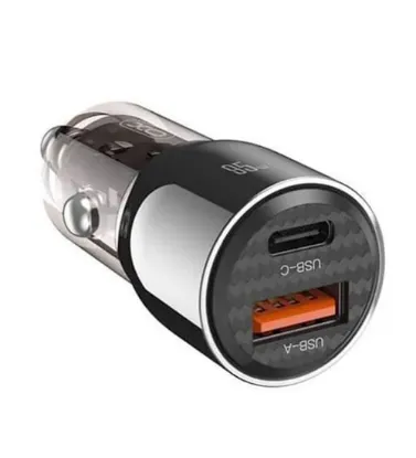 تصویر  شارژر فندکی 95W فست و PD دو پورت ایکس اُ مدل XO-CC58