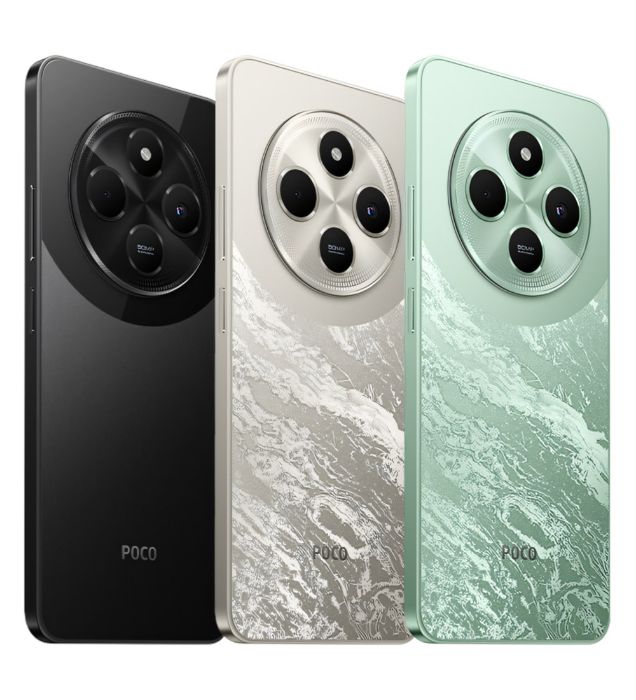 تصویر  گوشی موبایل شیائومی مدل پوکو C75 4G ظرفیت 256 گیگابایت رم 8 گیگابایت به همراه محافظ تمام صفحه (گلس) آنتی استاتیک