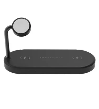 تصویر  شارژر وایرلس چهار کاره پاورلوژی مدل P41MFCH