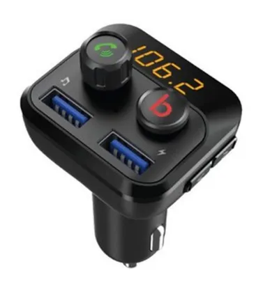 تصویر  شارژر فندکی فست دو پورت پرودو مدل PD-BT201D