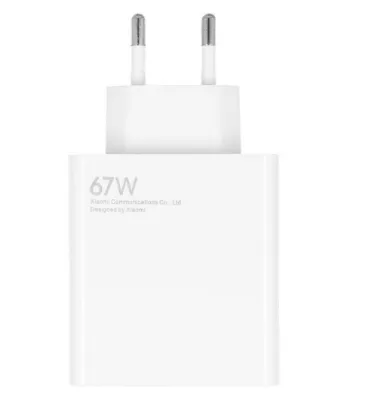 تصویر  شارژر دیواری 67W فست تک پورت شیائومی مدل MDY-12-EZ