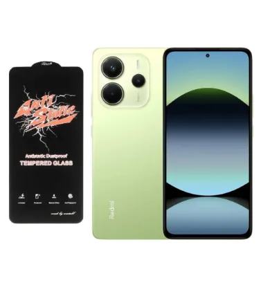 تصویر  گوشی موبایل شیائومی Redmi Note 14 4G ظرفیت 256 گیگابایت رم 8 گیگابایت به همراه محافظ تمام صفحه (گلس) آنتی استاتیک