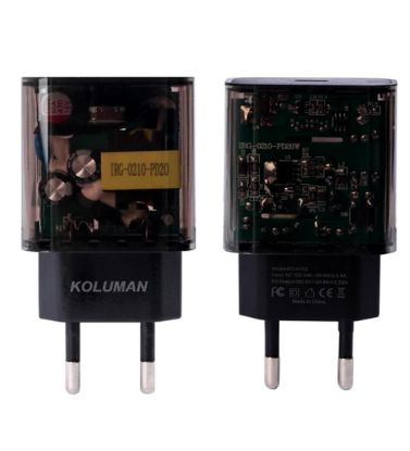 نمایش جزئیات برای شارژر دیواری 20W فست و PD تک پورت کلومن مدل KC-H125 تصویر شارژر دیواری 20W فست و PD تک پورت کلومن مدل KC-H125