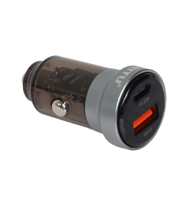 تصویر  شارژر فندکی 20W فست و PD دو پورت نیتو مدل NDC33