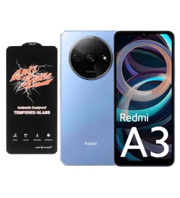 تصویر گوشی موبایل شیائومی مدل ردمی A3 4G ظرفیت 64 گیگابایت رم 3 گیگابایت به همراه محافظ تمام صفحه (گلس) آنتی استاتیک