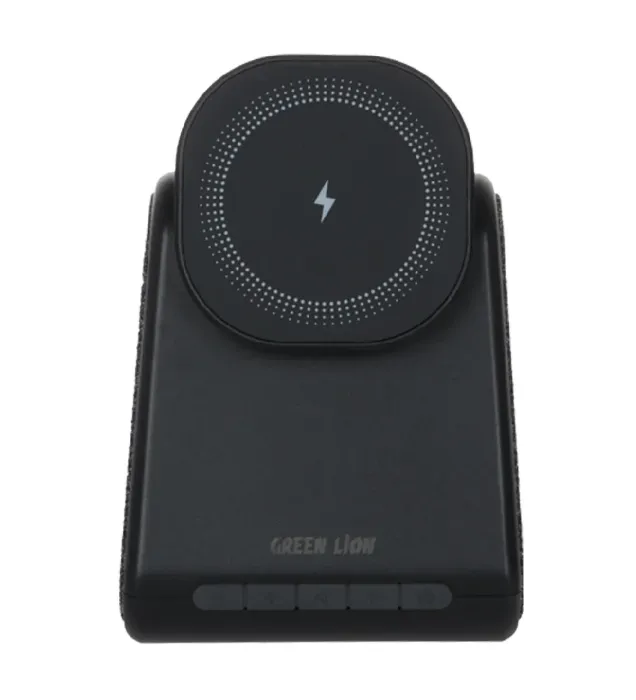 تصویر  شارژر وایرلس گرین لاین مدل Mag Trio GNMGT15WSPBK